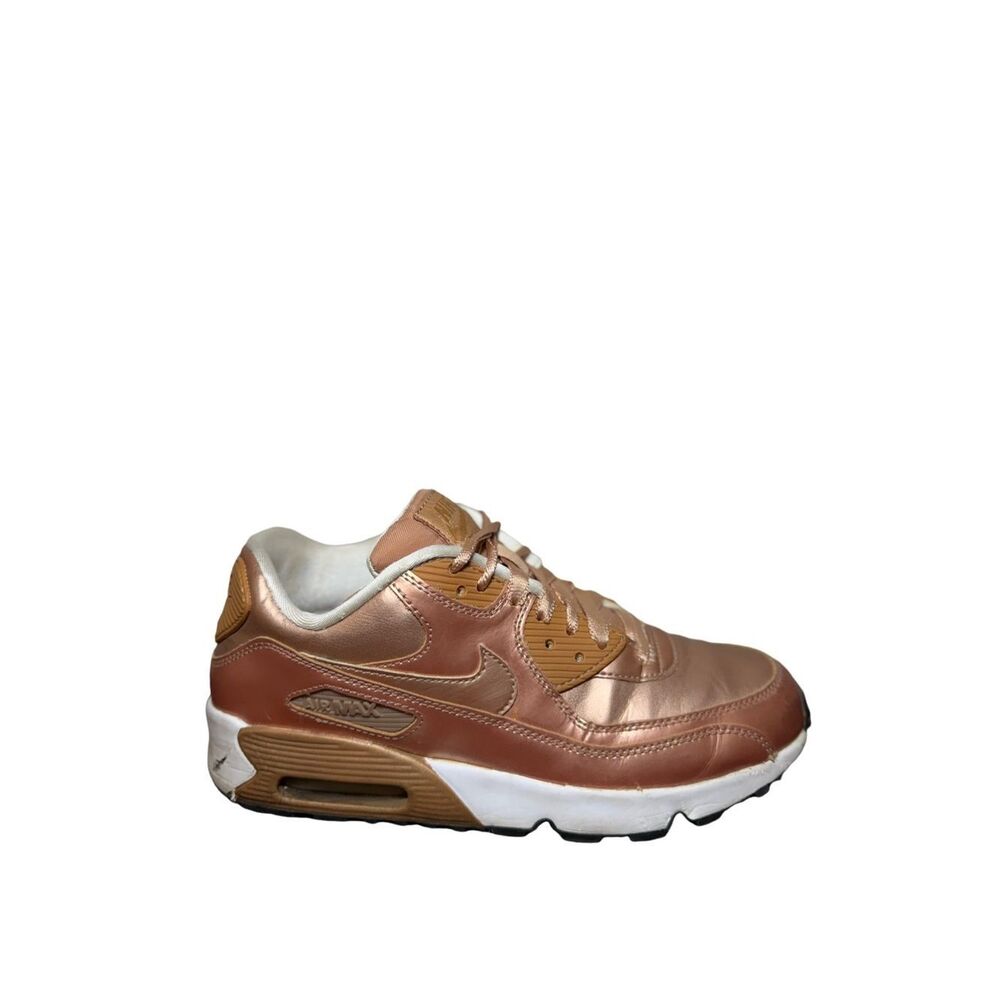Nike Rose Gold and Tan Air Max Sneaker size 7Y